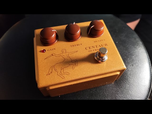 Behringer CENTAUR review !! 【ケンタ系オーバードライブ】@FACEMANTV