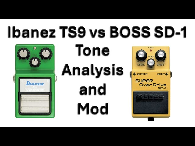 Boss Super Overdrive or Ibanez Tube Screamer? SD-1 vs TS9 - YouTube