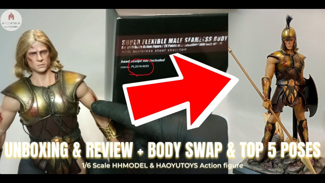 Achilles Troy | Brad Pitt | HHModel x Haoyutoys 1/6 Scale Figure