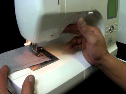 シンガー9700DXブーケ動作確認 - YouTube