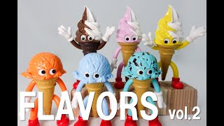 ガチャ】FLAVORS vol.2 コンプセットを購入しました。相変わらず良い