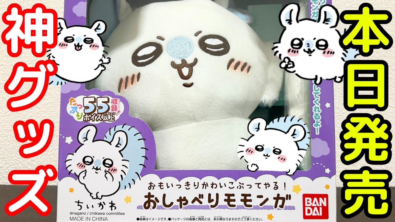 Chiikawa] The Talking Flying Squirrel released today is so funny