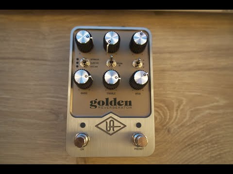 UAFX Golden Reverberator Review with Korg Wavestate - YouTube