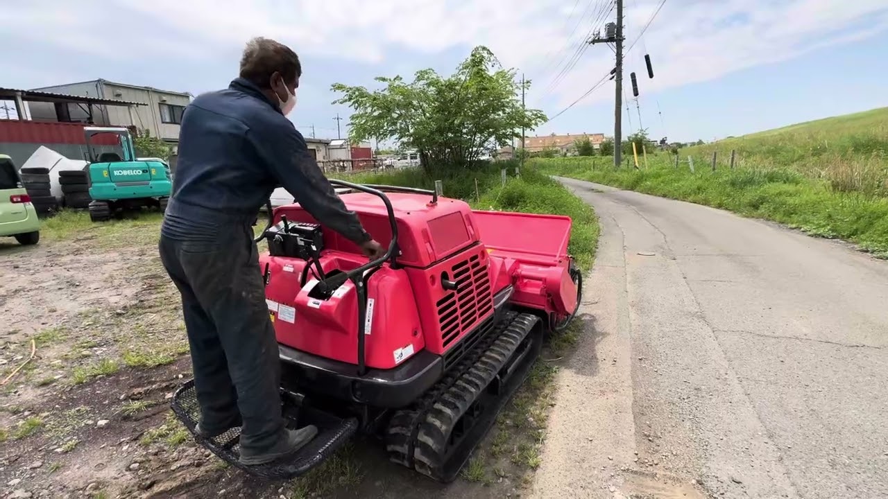 コマツ ゼノア Komatsu ZHM1500 ハンマーナイフモア 乗用草刈機 ローン