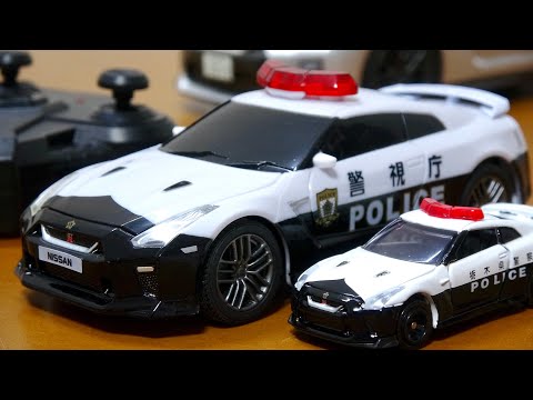 初めてのラジコンはコレ!?JOZEN NISSAN GT-R パトカーの動作チェック