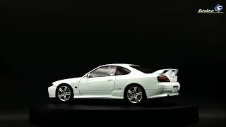 Nissan Silvia S15 Spec-R Aero - Aspen White - 1999 - Solido
