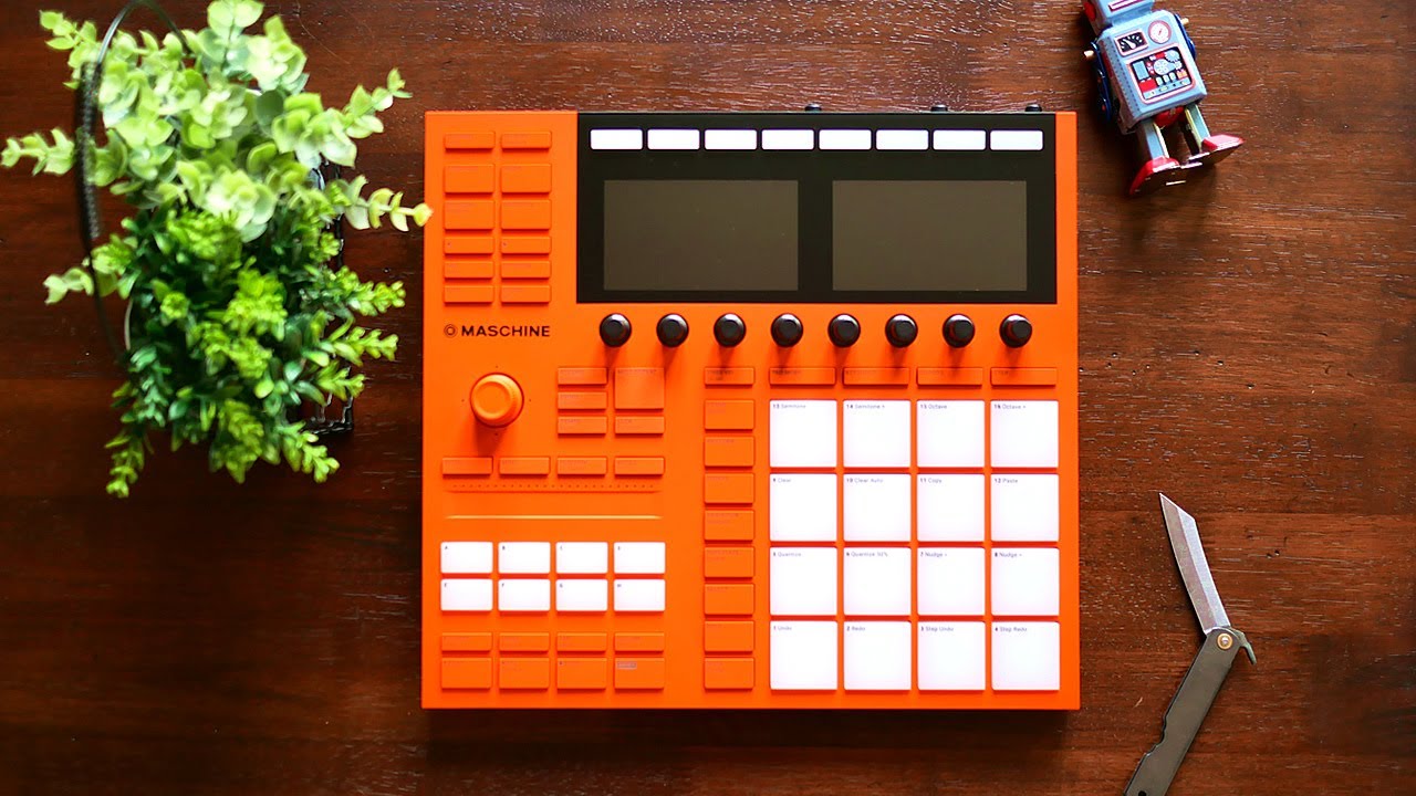The ORANGE Maschine MK3 - Let's make a beat! - YouTube