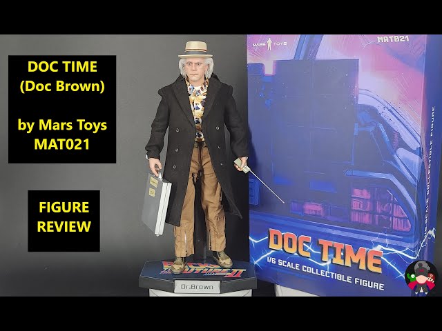 Doc Time - Doc Brown by Mars Toys MAT021 - Figure Review - YouTube