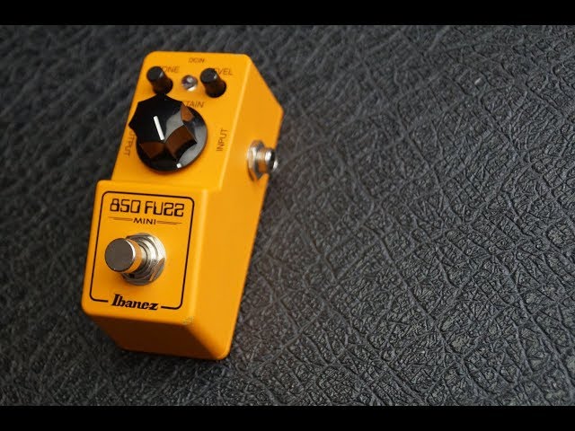 Ibanez FZ 850 Fuzz Mini - YouTube