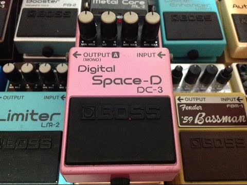 Boss Pedal Review 48: DC-3 Digital Dimension - YouTube