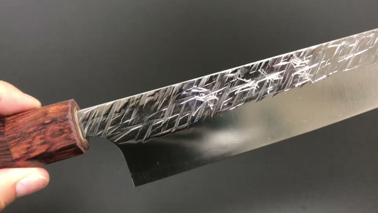黒崎 優 Yu Kurosaki 雷神【Raijin】 筋引(270mm） コバルト