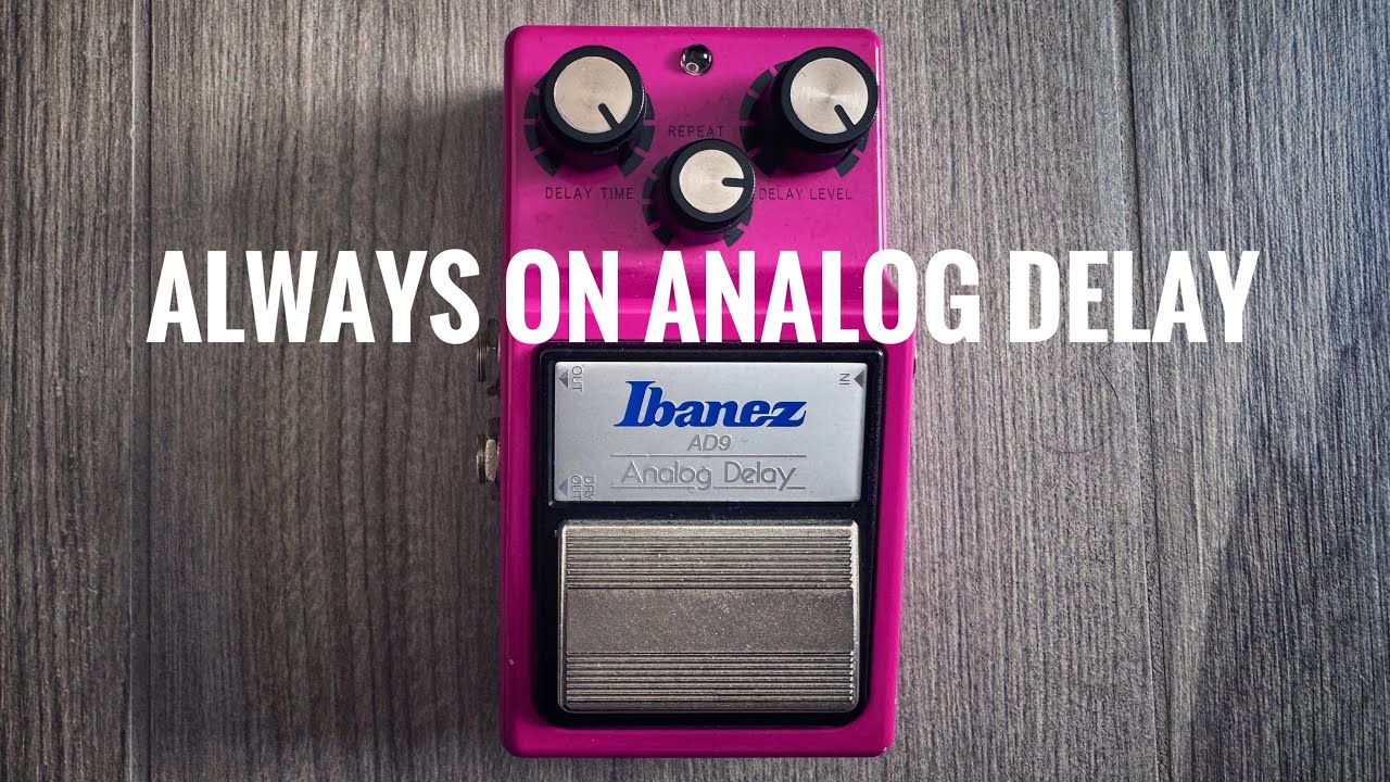 Tone Focus Ibanez AD9 Analog Delay - YouTube