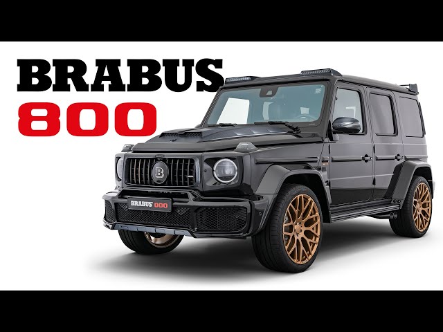 BRABUS 800 Black & Gold Edition - YouTube