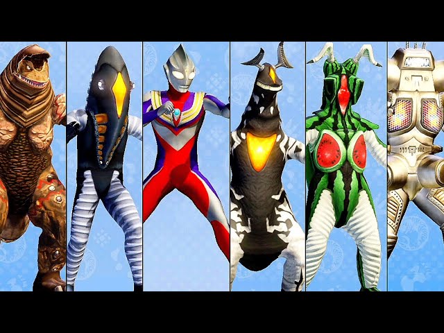 ゼットンメトロン星人・ゼットンエレキング・サマーゼットン・ティガ