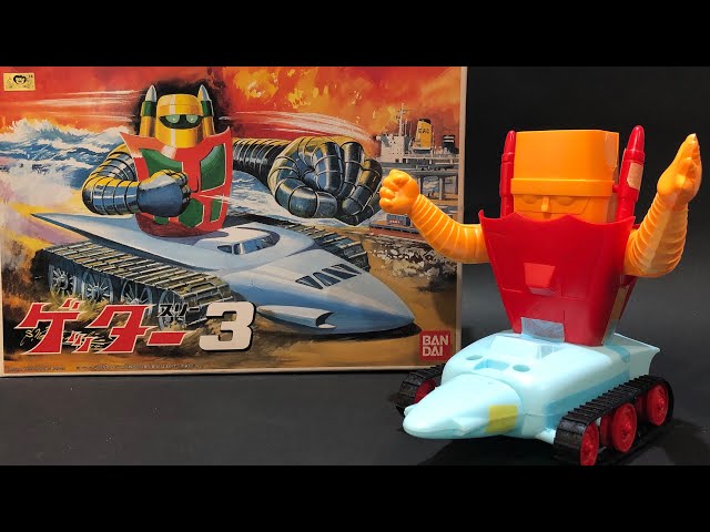 動くのか？【絶版レアキット】ゲッター3プラモデル 仮組＆電動化篇