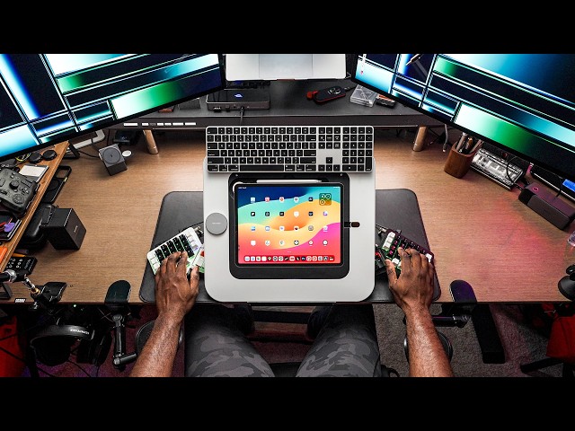 My Overclocked iPad Desk Tour! - YouTube