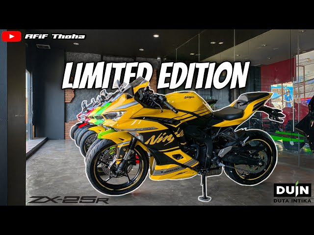 ZX25R SPECIAL EDITION + NEW LIVERY🔥 YELLOW COLOR LIMITED STOCK