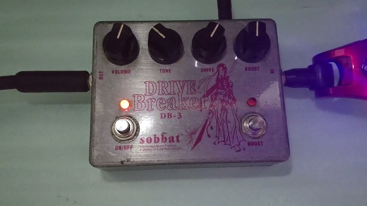 Limited to 100 units] I tried out the sobbat DRIVE Breaker DB-4