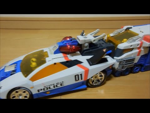 トミカ ハイパーブルーポリス 初代ソニックランナー ミニカー搭載機能