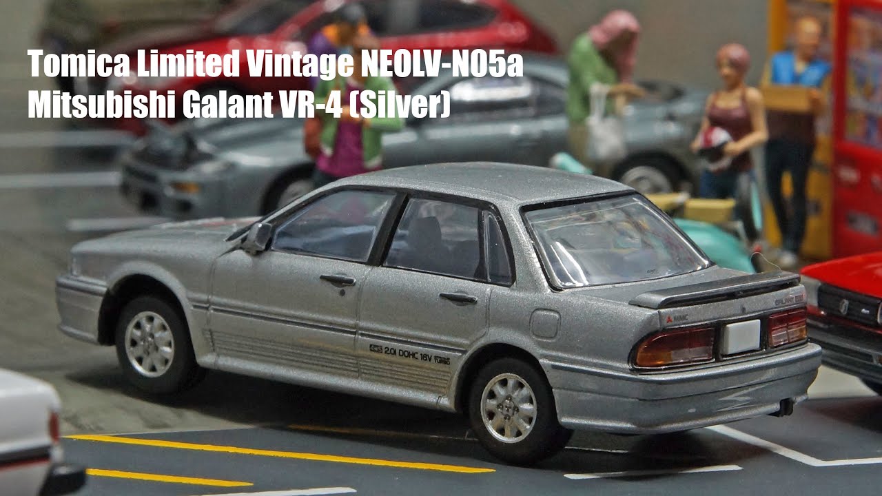 Tomica Limited Vintage NEO LV-N05a Mitsubishi Galant VR-4 (Silver