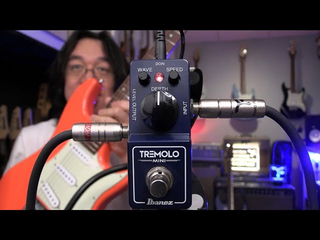 Ibanez Tremolo Mini Pedal is so good! - YouTube
