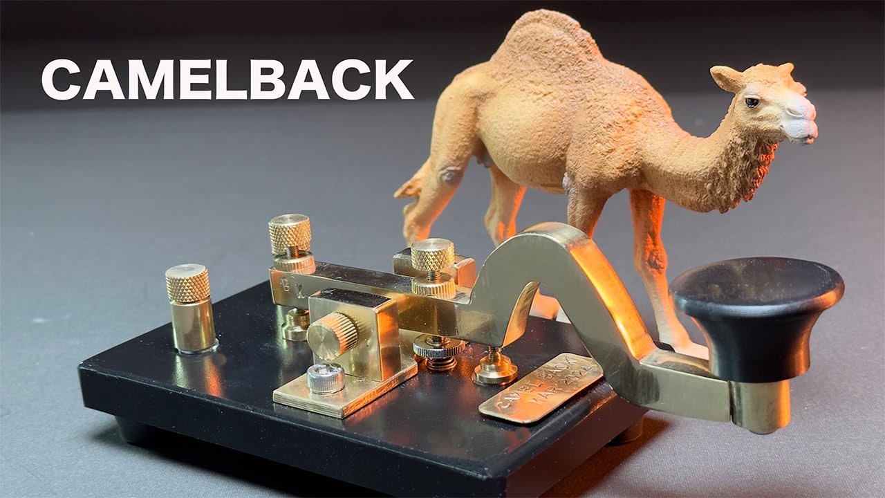 ヴィンテージ】電鍵 自作 縦ぶれ キャメルバック Camelback Homemade