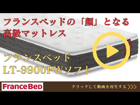 フランスベッド マットレス LT-9900PW ミディアムソフト 寝心地【完全