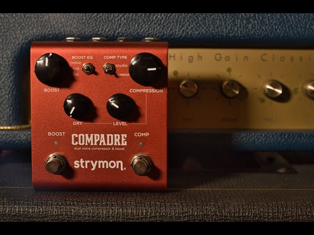 Strymon COMPADRE】話題の新ペダル！ナチュラルな音色のコンプレッサー