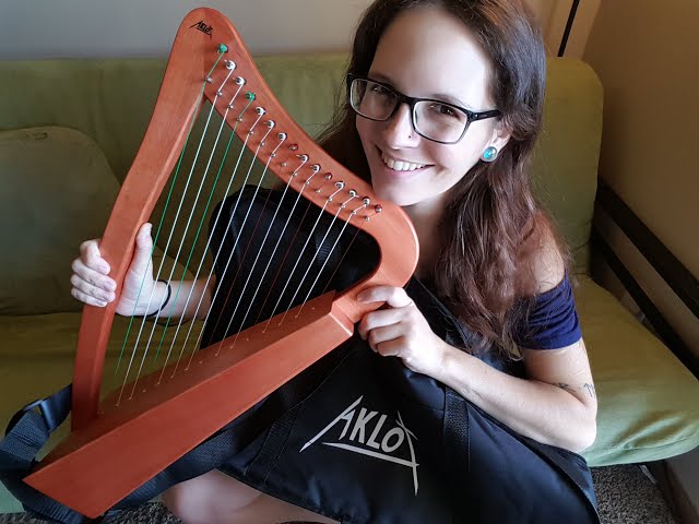 Unboxing the Aklot 15 String Harp - YouTube