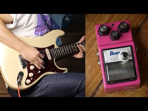 Ibanez Analog Delay AD9 Keeley / gear demo by Fusion Music - YouTube
