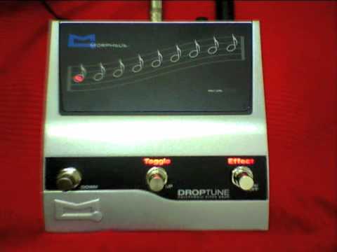 Morpheus DropTune DT1 ドロップチューン オクターバー デモ動画 - YouTube