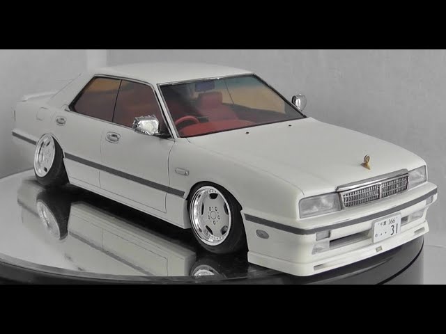 こたプラ】1/24 アオシマ社製 日産 Y31 シーマ 極 TOUJI Ver
