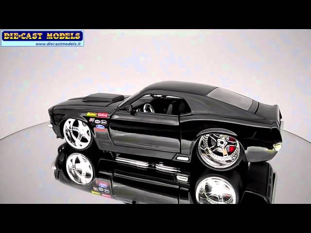 Ford Mustang Boss 429 1970 - 1:24 - Jada Toys - YouTube