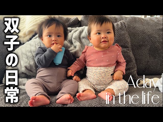 We took a closer look at the twins' daily lives 👶👶 - YouTube