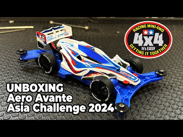 Exclusive Tamiya Aero Avante Asia Challenge 2024 Unboxing - YouTube