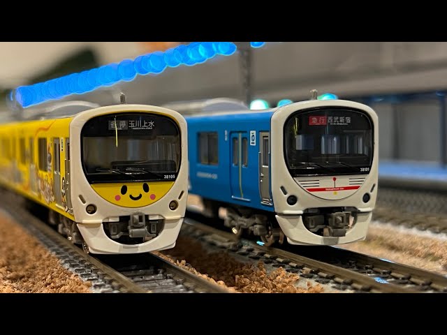 Nゲージ】西武30000系ドラえもん&ぐでたまスマイルラッピング、銀座線