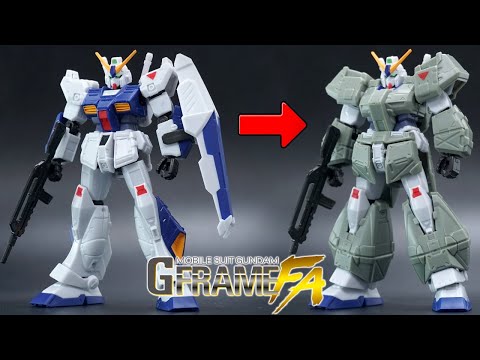 Equipped with EX Chobham Armor! [G Frame FA01] Gundam NT-1 Alex
