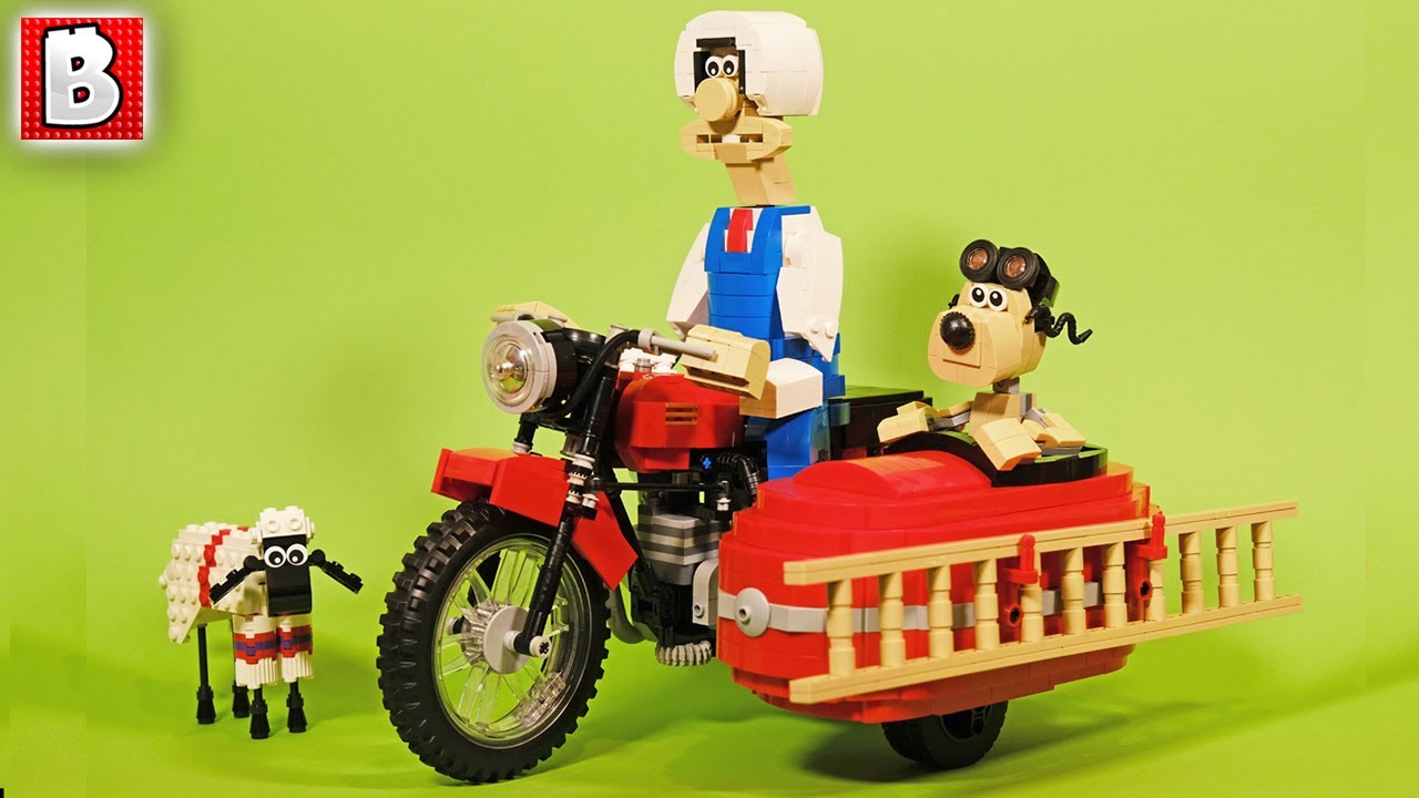 Amazing LEGO Wallace and Gromit RC Motorcycle! | TOP 10 MOCs - YouTube