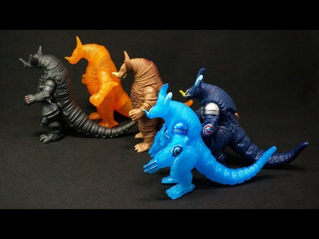 ウルトラ怪獣500 ウルトラ怪獣X ノーマル＆限定ソフビ ゴモラシリーズ