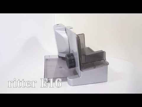 電動スライサー E16 ドイツ'ritter'社 - YouTube