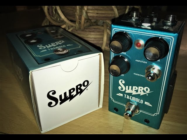 Supro Tremolo - Demo And Review - YouTube