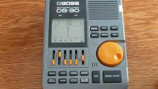 Boss DB90 Metronome Dr. Beat - YouTube