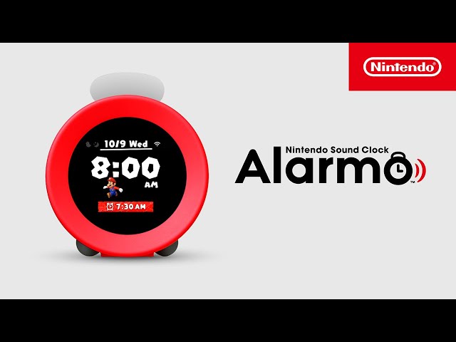 Nintendo Sound Clock: Alarmo – Announcement Trailer - YouTube