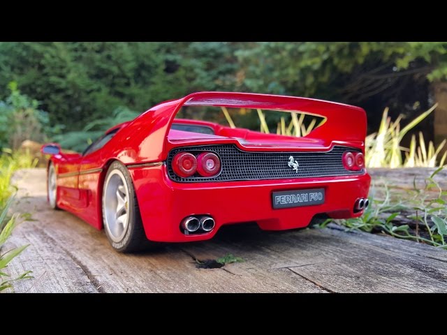 FERRARI F50 TAMIYA 1:12 - YouTube