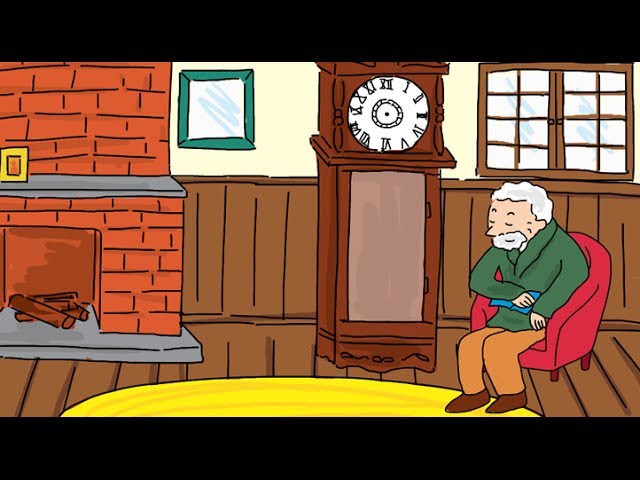 歌付き Grandfather's Clock【大きな古時計】 英語童謡 - YouTube