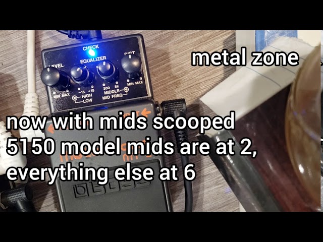 Pedal Mods - Boss MT-2 Metal Zone - Boogie/Bogner Mod - YouTube
