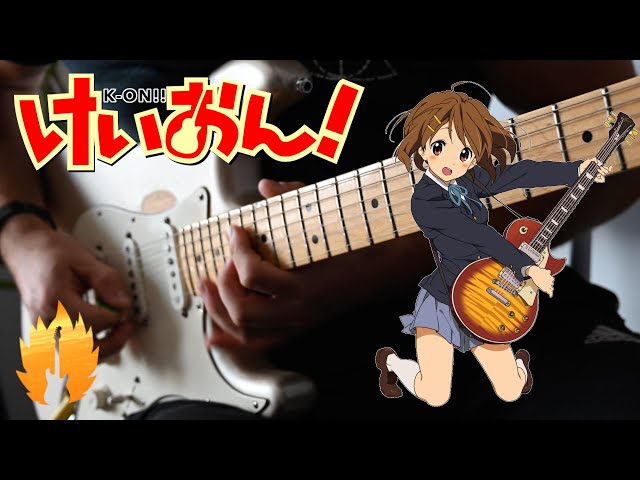 K-ON!! Yui's Solo - S2 EP1 Guitar Cover 【けいおん!】平沢 唯 - YouTube