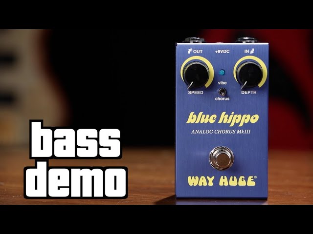 Way Huge Blue Hippo MKIII Bass Demo - YouTube