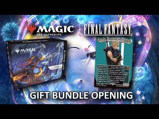 Shiny Hunt - Final Fantasy x MTG Gift Bundle Unboxing - YouTube