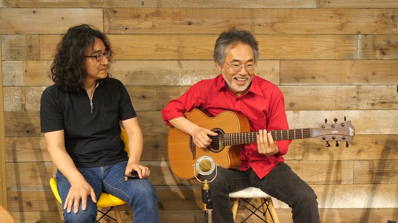 LAG Guitar（HyVibe）で”スマート”にお遊び：内蔵ルーパー紹介編 - YouTube